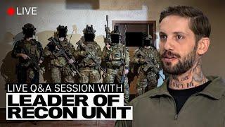 Live Q&A: Murray, a US-veteran, team leader of the Reconnaissance slash Sniper Unit (Ronin unit)