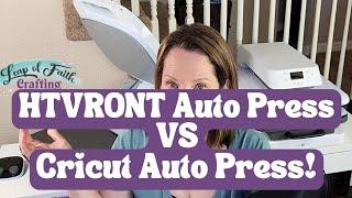 Htvront Auto Heat Press Vs Cricut Auto Press for Sublimation