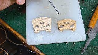 Fitting a Violin bridge