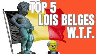 Top 5 des lois belges les plus étranges