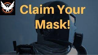 The Division - How To Redeem Your Mask!