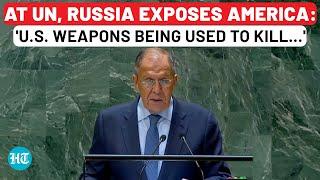 Putin Aide's Full UNGA Speech: Lavrov's Nuclear Power Hint, Shames USA On Israel, Ukraine | Russia