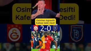 Osimhen Bugün Agresifti Kafese Gelin Dedi! Yapma Osimen! Başakşehir Galatasaray Maçında #procellim