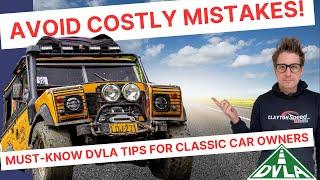 Avoid These Common DVLA Pitfalls for Classic Car Owners!