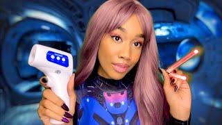 ASMR Alien FULL BODY Exam Detail Medical Roleplay  ASMR Alien Role-play