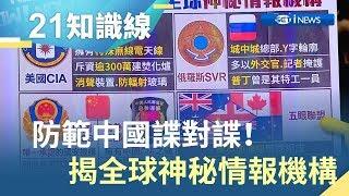 特工滲透全球！"五眼聯盟"監控中國交流情報 揭情蒐機構神秘面紗｜主播 廖婕妤｜【知識小學堂】20190620｜三立iNEWS