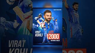 Milestone Alert! Virat Kohli Crosses 12,000 ODI Runs at No. 3 #shorts #short #youtubeshorts