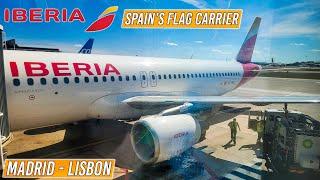 Flying Iberia's Airbus A320 | Madrid-Lisbon | Economy