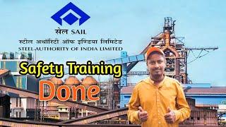 Safety Training By Isco Steel Plant || Bahut Achha Hua Training || #kilometerblog #isp