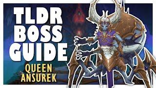 TLDR QUEEN ANSUREK Normal / Heroic Boss Guide | Nerubar Palace WoW 11.0 Raid Guide