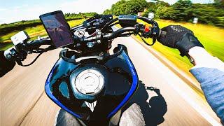 A Perfect Day To Go Out For A Ride! ️ | Yamaha MT-09 SP Akrapovic & Quickshifter. [4K]