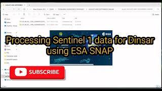 Displacement Mapping Using Sentinel 1 and ESA SNAP #sentinels #remotesensing #landslide #landslides