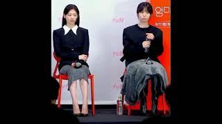 Jung So Min reaction when Kim Ji Eun took her water #JungSoMin #KimJiEun