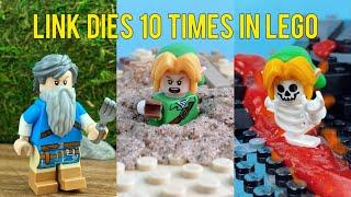 Link dies 10 times in LEGO (Zelda stop motion)