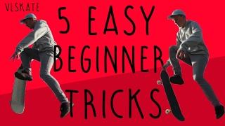 5 Easy Beginner Skateboard Tricks