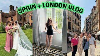 Barcelona, Malaga & London vlog️ girls’ trip, bachelorette party, summer in Europe