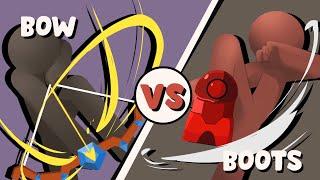 Supreme Duelist Stickman Animation: Bow vs Boots