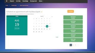 Evergreen Self-Service Portal and Catalog v3 Expert Appointment