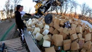 Freestyle Motocross Backflip Foam Pit Training