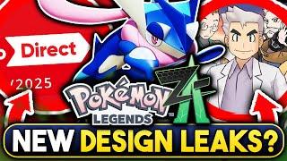 POKEMON NEWS! NEW MEGA POKEMON DESIGN LEAKS FOR LEGENDS ZA? NINTENDO DIRECT TOMORROW & MORE!