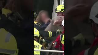 Eight people remain stuck inside collapsed German hotel #international #collapse #watch