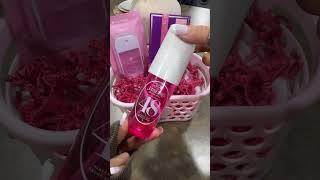 pink Valentine’s basket for my teenager #valentinesday #giftideas #asmrsounds #satisfying #momlife