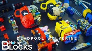 Bear Bricks Wolverine and Deadpool | Lego Speed Build | Unofficial Lego