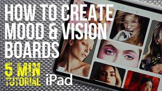 Essential iPad App for Creatives - Easy Vision & Mood Boards with APPLE FREEFORM - 5 Min Tutorial