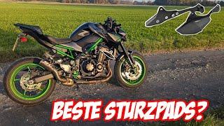 Sturzpads für meine Kawasaki Z900 | Top Block Sturzpads | Einbauanleitung