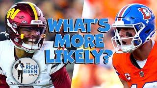 What’s More Likely: Rich Eisen on Broncos, Commanders, Jets, Saints, Yankees-Dodgers, Knicks & More!