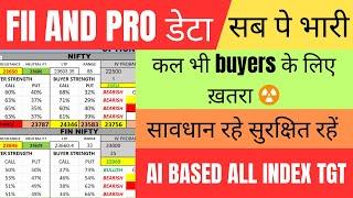 FII Future And Option Data Analysis For 07 Feb 2025 | Nifty And Bank nifty Tomorrow | Option secret