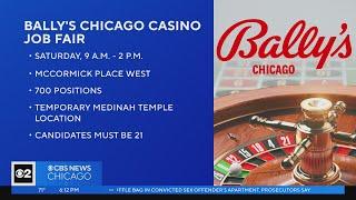 Bally's looking to hire for 700 jobs at temporary casino