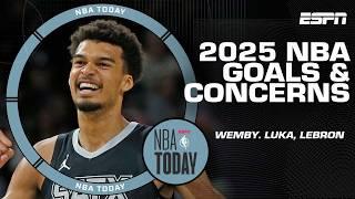 2025 NBA goals & concerns + Anthony Edwards calls SGA ‘The MVP of the NBA’  | NBA Today