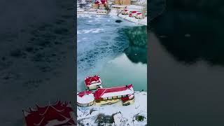 Shangrila Resort Skardu in Winter  #shorts #short #ytshort #nature #travel #pakistan #kashmir