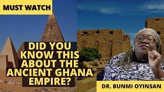 DID YOU KNOW ABOUT ANCIENT GHANA EMPIRE? | Sankofa Pan African Series | Ghana Empire |