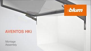 How to assemble hidden lift system AVENTOS HKi | Blum