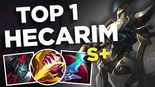  TOP 1 HECARIM SOLO CARRY - ABSOLUTE DOMINATION! - S16 Wild Rift Gameplay