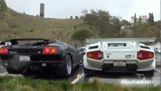 Lamborghini Countach LP5000 S and Diablo VT