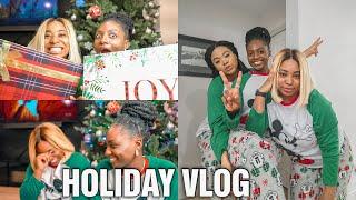 Holiday Vlog | Unboxing Our Christmas Presents + CashGiveaway