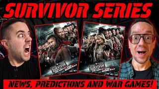 WWE Survivor Series: WarGames Predictions and News!