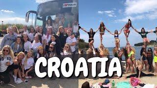 CROATIA | ilovetour 2019: Northumbria Northstars cheerleaders