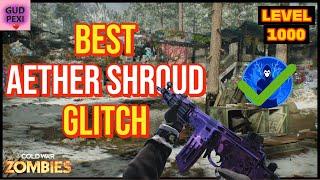 THE BEST AETHER SHROUD GLITCH on DIE MASCHINE in COLD WAR ZOMBIES!