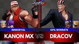 KOFXVKANON MX (O.Shermie/Terry/Goenitz) vs DRACOV (Darli/Billy/Ramon)Ranked Match - 11/24