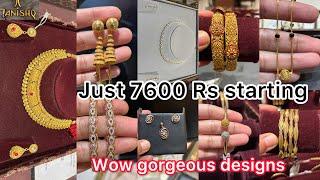 Tanishq gold jewellery designs with price | Gold jewellery designs | tanishq