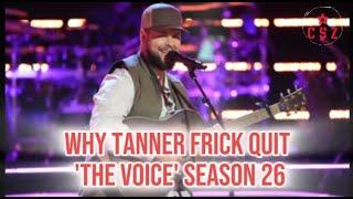 Why Tanner Frick Quit The Voice!Fans stunned as he posts cryptic social media video after shock exit