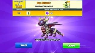 Got Underlord Dragon-Dragon Mania legends | 45k flowers in Runner event | DML