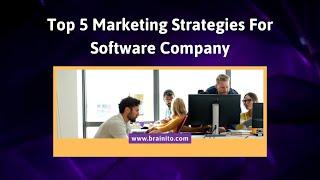 Product Marketing Strategy for Software Products