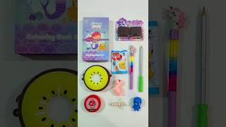 Incredible Stationery Items, Pencil, DIY Eraser, Pen, Coloring Book #backtoschool #stationery #short