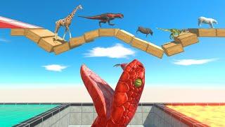 What Animal Can Run Over An Unstable Bridge - Animal Revolt Battle Simulator