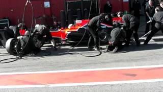 Marussia Virgin F1 Pit Stop 2011